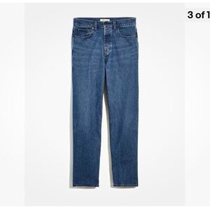 Madewell Men's Straight Jeans in Deep Blue